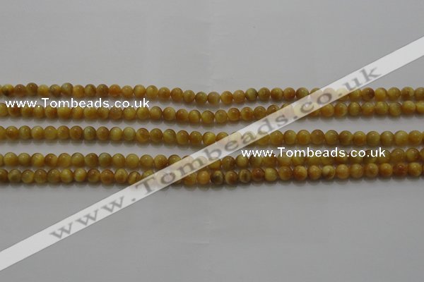 CTE1410 15.5 inches 4mm round golden tiger eye beads wholesale