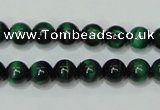 CTE142 15.5 inches 8mm round dyed tiger eye gemstone beads