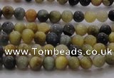 CTE1420 15.5 inches 4mm round golden & blue tiger eye beads wholesale