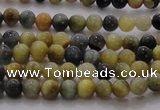 CTE1420 15.5 inches 4mm round golden & blue tiger eye beads wholesale