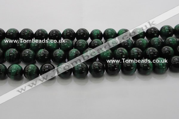 CTE1426 15.5 inches 16mm round green tiger eye beads wholesale