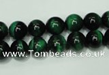 CTE143 15.5 inches 10mm round dyed tiger eye gemstone beads