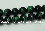 CTE143 15.5 inches 10mm round dyed tiger eye gemstone beads