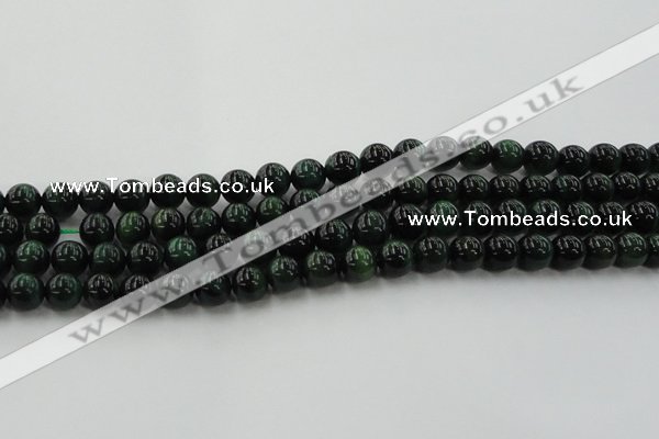 CTE1493 15.5 inches 10mm round green tiger eye beads wholesale