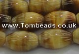 CTE1518 15.5 inches 12*16mm rice golden tiger eye beads wholesale