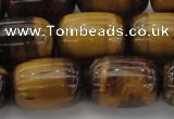 CTE1598 15.5 inches 15*20mm drum yellow tiger eye beads