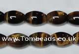 CTE160 15.5 inches 13*18mm rice yellow tiger eye gemstone beads