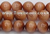 CTE1652 15.5 inches 8mm round sun orange tiger eye beads