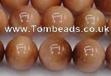 CTE1655 15.5 inches 14mm round sun orange tiger eye beads