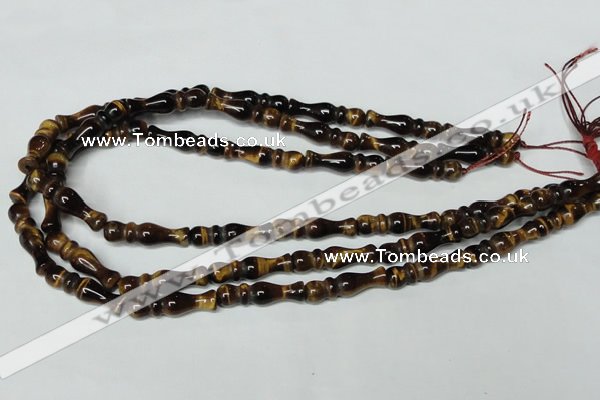 CTE170 15.5 inches 10*28mm yellow tiger eye gemstone beads