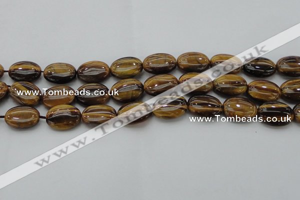 CTE1717 15.5 inches 15*20mm oval yellow tiger eye beads wholesale