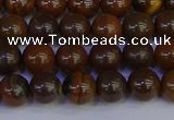 CTE1781 15.5 inches 6mm round yellow iron tiger beads wholesale