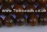 CTE1783 15.5 inches 10mm round yellow iron tiger beads wholesale