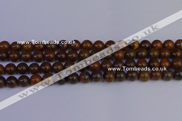 CTE1783 15.5 inches 10mm round yellow iron tiger beads wholesale