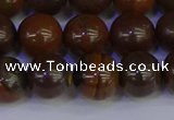 CTE1784 15.5 inches 12mm round yellow iron tiger beads wholesale
