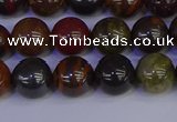 CTE1792 15.5 inches 8mm round red iron tiger beads wholesale