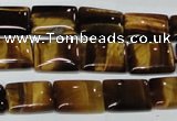 CTE191 15.5 inches 25*35mm rectangle yellow tiger eye gemstone beads