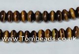 CTE193 15.5 inches 4*6mm rondelle yellow tiger eye gemstone beads