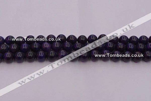 CTE1954 15.5 inches 12mm round purple tiger eye beads wholesale