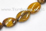 CTE20 15.5 inches oval 13*18mm yellow tiger eye beads Wholesale