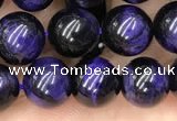 CTE2023 15.5 inches 8mm round purple tiger eye beads wholesale