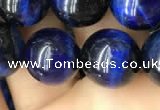 CTE2039 15.5 inches 12mm round blue tiger eye beads wholesale