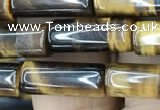 CTE2073 15.5 inches 6*16mm tube yellow tiger eye gemstone beads