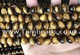 CTE2160 15.5 inches 10mm round yellow tiger eye gemstone beads