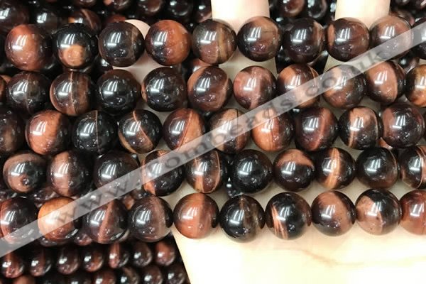 CTE2172 15.5 inches 12mm round red tiger eye beads wholesale