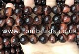 CTE2174 15.5 inches 16mm round red tiger eye beads wholesale