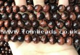 CTE2183 15.5 inches 10mm round red tiger eye gemstone beads