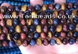 CTE2212 15.5 inches 10mm round colorful tiger eye beads wholesale