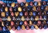 CTE2213 15.5 inches 12mm round colorful tiger eye beads wholesale