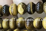 CTE2242 15.5 inches 4*6mm rondelle yellow tiger eye beads wholesale