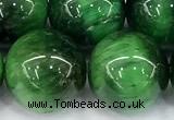 CTE2407 15 inches 12mm round green tiger eye beads