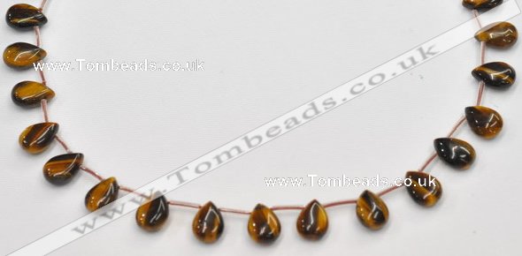 CTE25 teardrop 18*25mm yellow tiger eye beads Wholesale