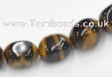 CTE33 15.5 inches 10*14mm freeform blue tiger eye beads wholesale