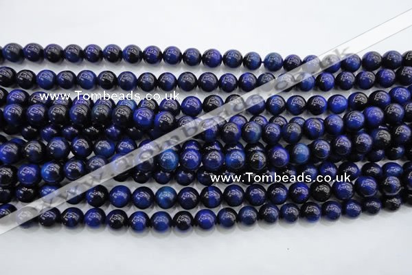 CTE417 15.5 inches 10mm round blue tiger eye beads wholesale