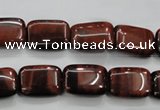 CTE54 15.5 inches 7*9mm rectangle red tiger eye gemstone beads