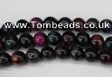 CTE591 15.5 inches 6mm round colorful tiger eye beads wholesale