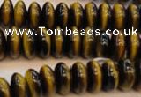 CTE603 15.5 inches 6*12mm rondelle yellow tiger eye beads wholesale