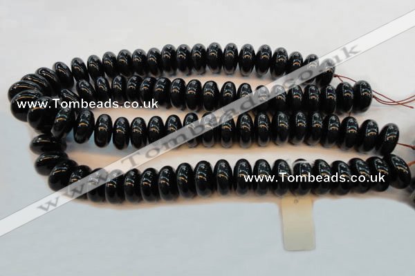 CTE647 15.5 inches 10*18mm rondelle blue tiger eye beads wholesale