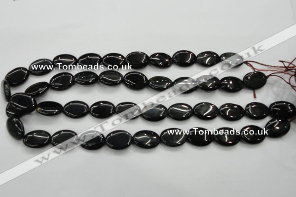 CTE74 15.5 inches 12*16mm oval blue tiger eye gemstone beads