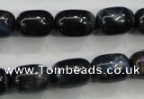 CTE79 15.5 inches 11*15mm drum blue tiger eye gemstone beads