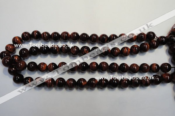 CTE86 15.5 inches 12mm round red tiger eye gemstone beads