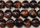 CTE890 15.5 inches 12*12mm heart red tiger eye beads wholesale