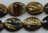 CTE98 15.5 inches 15*20mm oval yellow tiger eye beads wholesale