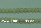 CTG05 15.5 inches 3mm round tiny yellow jade beads wholesale