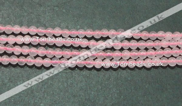 CTG07 15.5 inches 3mm round tiny rose quartz beads wholesale