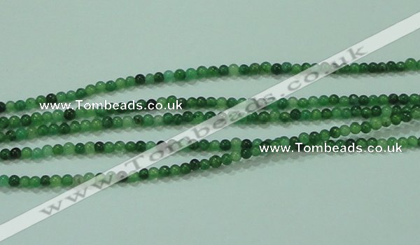 CTG09 15.5 inches 2mm round  tiny moss agate beads wholesale